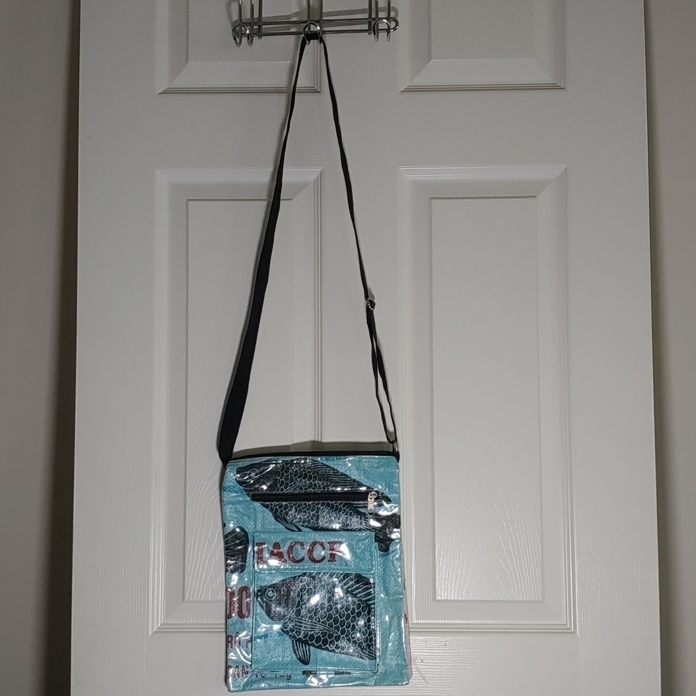 Upcycled Bag Purse With 7 Separate Compartments!